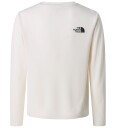 The North Face Teen 24/7 Ls Tee Cream 142 151