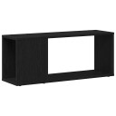  Underholdningssenter Svart 80 x 24 x 32 cm Konstruert tre