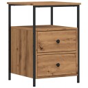  Nattbord artisan eik 34x35,5x50 cm konstruert tre 8721158445018