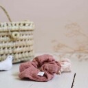 BACHCA Cotton Gauze Scrunchies 2-Pack