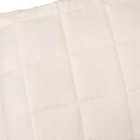 Vidaxl Vektdyne kremhvit 200x225 cm 9 kg stoff