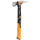 Fiskars IsoCore Tømmerhammer L 20oz, Sprettfri Stålhammer