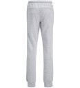 Jack & Jones Joggebukser Noos JpsTwill Light Grey Melange Jack & Jones 12 år 152 Bukser bomull Grå