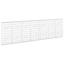 vidaXL Gabion med 5 mm tråd og 10x10 cm mesh 350x10x100 cm