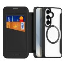 Dux Ducis Skin X Pro Wallet Case Compatible with MagSafe for Samsung Galaxy S26+ Black