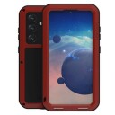 Samsung Galaxy S24 Love Mei Powerful Hybrid-deksel Rød