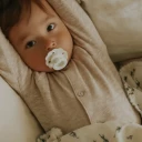 Elodie Details Pacifier Binky Bloom Vanilla White White ONE SIZE