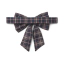 Wheat Bow Waist Sonja Navy Check