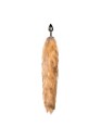 EasyToys Fox Tail buttplug No.1 sølv