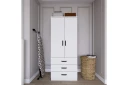 Haaken Garderobe 60x174,8 cm - Matt hvit