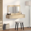  Vegghengt Dressingbord Sonoma Eik 100x40x70 cm