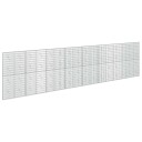 vidaXL Gabion med 5 mm Tråd og 5x10 cm Maske 800x10x200 cm