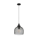 Eglo Stasjonspendel Ø280 sort E27 60W