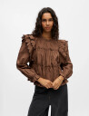 Object Objhope L/S Top Div - Brown - 34