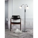 Nordlux Ray 2-Spot Gulvlampe Chrome