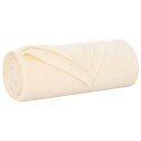 vidaXL Kastteppe Krem 210 x 140 cm Fleece