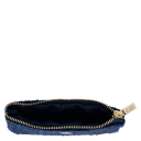 DARK Tweed Mini Pouch Dark Navy Blue