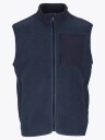 Twentyfour Aurora Pile Vest Blå XXXL