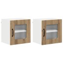  Kjøkkenskap 2 pcs Artisan Eik 40 x 31 x 40 cm Konstruert tre