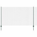  Gjerde med innlegg. grønn 1.4 x 10 m Stål