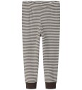 name it Nmnnightset Stripe Rib Noos Brown 86-92