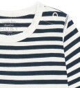 Hust and Claire Body I/e - Bambus - Buller Skyway - Blues - Hust and Claire - 62 - Langermet Body Hvit Marineblå
