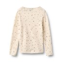 Wheat Wool T Shirt L/S Alfie   EGGSHELL STARS   122
