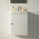 Svedbergs Bloc Servantskap Slim D35 med 1 dør Grå / 35cm SV-545121