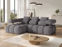 Levvi 3 seters Bubblig sovesofa med divan Venstre   Manhattan 03