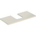 Geberit One benkeplate 104,2x47,3 cm høyglans beige