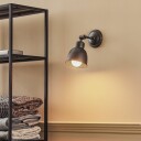 Euluna Vegglampe Emoti, 1 lyskilde, antrasitt