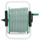  Frittstående slangetrommel for 45 m 1/2" slange stål grønn 4006167