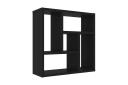 Vegghylle svart 45,1x16x45,1 cm sponplate  