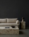 Audo Copenhagen Plinth Grand Salongbord 76x137 cm Kunis Breccia
