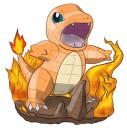 4D Puslespill Pokémon Figur 30cm Charmander