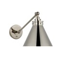 Parkington vägglampa nickel