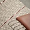 Pappelina Lea teppe Beige/Rust/Vanilla 70 x 225 cm