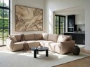 Modulsofa 5-seter Mesnali venstrevendt - Beige