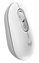 Logitech POP trådløs mus med emoji, off-white, optisk