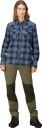 Norrøna Women's Femund Flannel Shirt Navy Blazer S, Navy Blazer