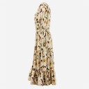 Ralph Lauren Ls Ltiti Dr-Long Sleeve-Cocktail Dress 1332 Spring Buttercup Floral