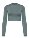 Björn Borg Studio Soft Cropped Longsleeve - Green - XS
