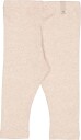 Wheat Rib Leggings Rose Melange Baby (68 / 6 mnd)