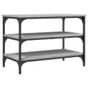  Skobenk grå sonoma 70x38,5x49 cm konstruert tre 8721012340923
