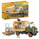 Schleich Lekesett Berging av Dyr Stor Truck med Figur og Dyr