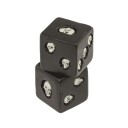 Terninger Skull Glow in the Dark 2 stk