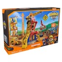 Rubble & Crew Kinetic Build-It-Sand Lekesett 60cm Bark Yard Crane Tower