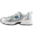 New Balance Sko   530   Silver Metallic/Strøm sang   New Balance   38   Sko Blå Grå Hvit Svart Sølv