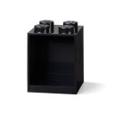 Lego Svart klossehylle med fire knotter 5007281