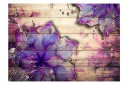 Fototapet Purple Memory 100x70 - Artgeist sp. z o. o.